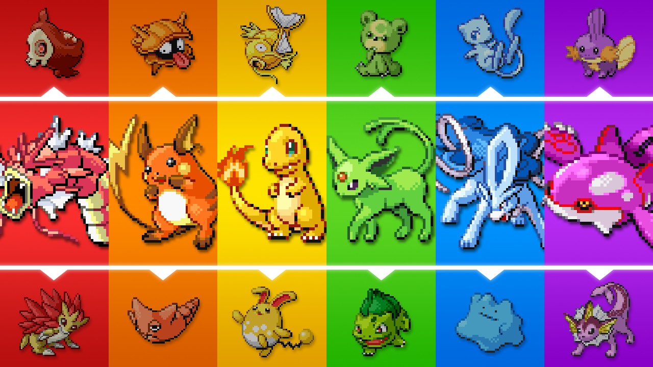 Catch the BEST Rainbow of Shiny Pokemon to Win