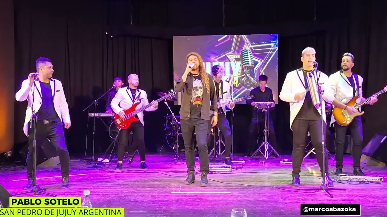 Pablo Sotelo en vivo - CANTA JUJUY