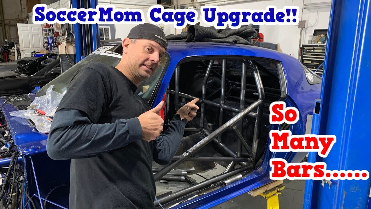 25.5 SFI Roll Cage for SoccerMom!! Bars, Bars, and MORE BARS!!!