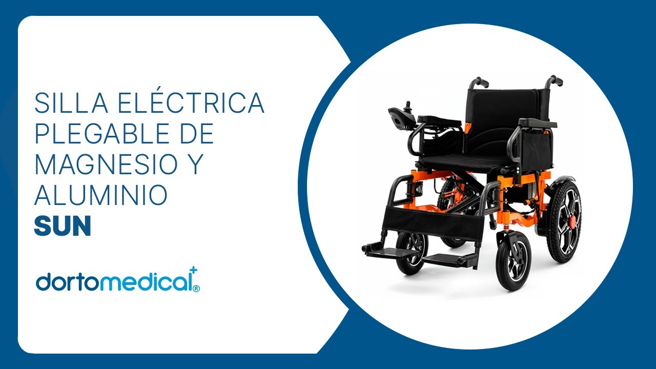 Silla de Ruedas Eléctrica PLEGABLE Ultraligera | Dortomedical