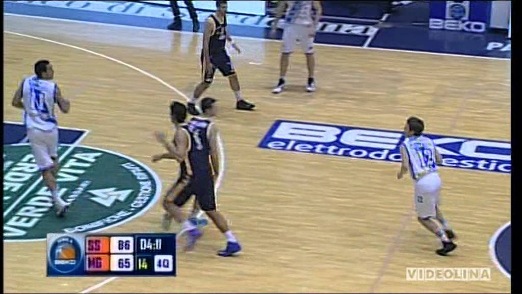 Legabasket SeriaA 2013/14 25a Giornata 30/03/14 Dinamo Sassari vs Sutor Montegranaro 98-75 4&deg;Quarto