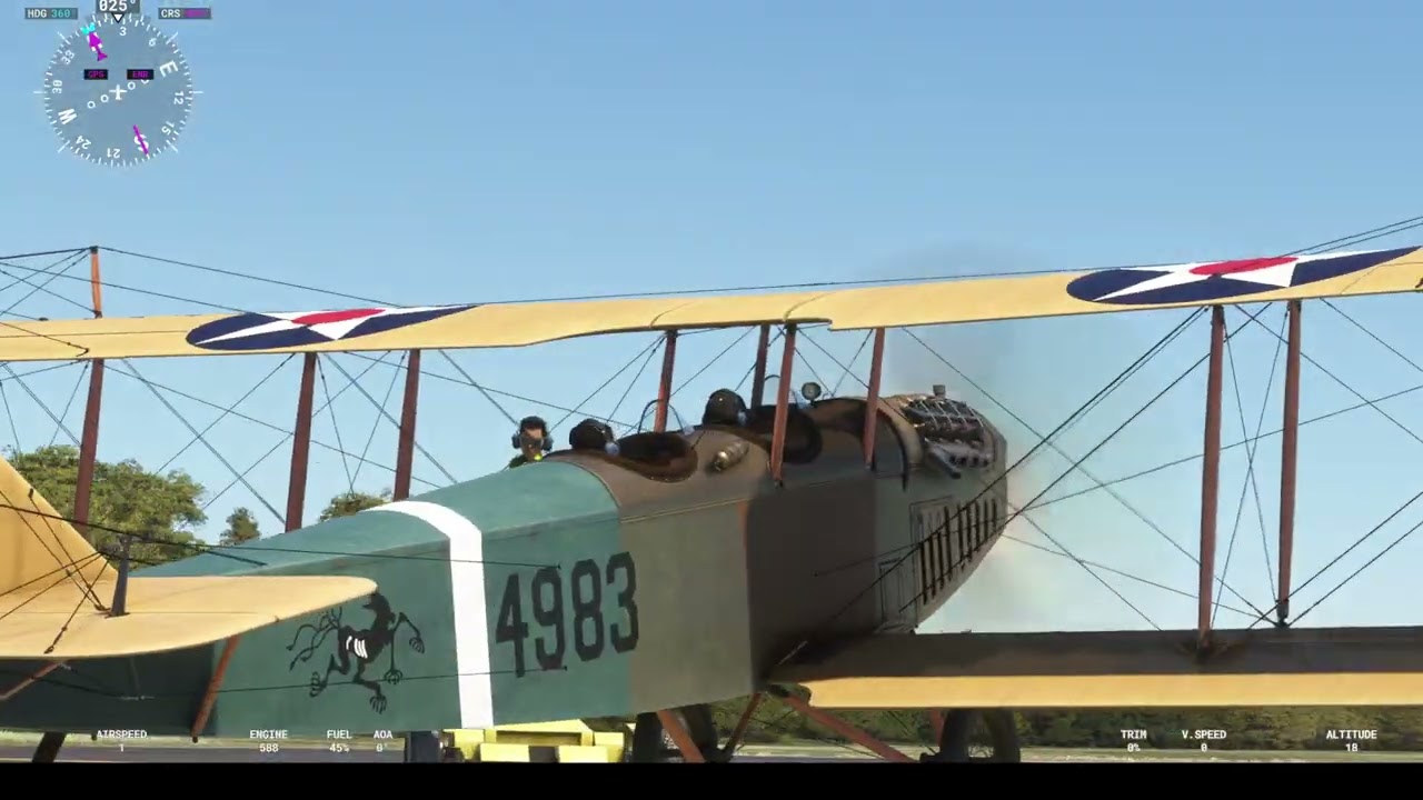 Simworthy Shakedown  - Curtiss Jenny In Microsoft Flight Simulator 2020