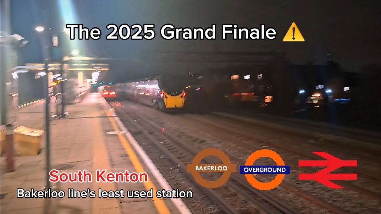 Trainspotting at South Kenton, BKL/WDC/WCML - 11/12/2025 (Last video of 2025)