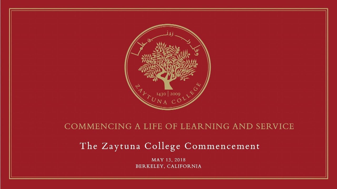 Zaytuna College Commencement 2018