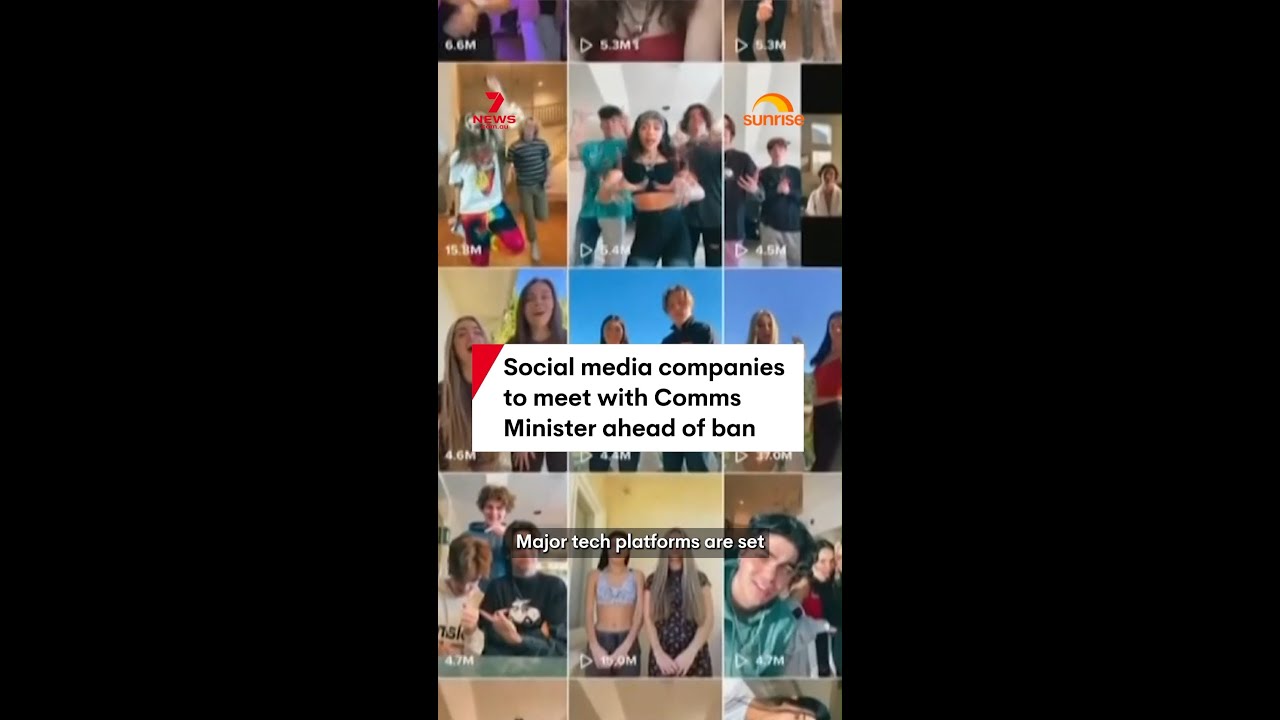 Social media companies to meet with Comms Minister ahead of ban
