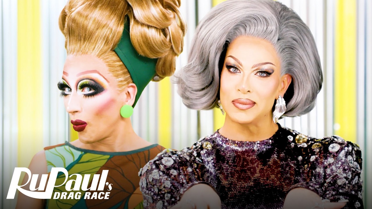 The Pit Stop S18 E08 🏁 Bianca Del Rio & Alexis Michelle Snatch It Out I RuPaul’s Drag Race