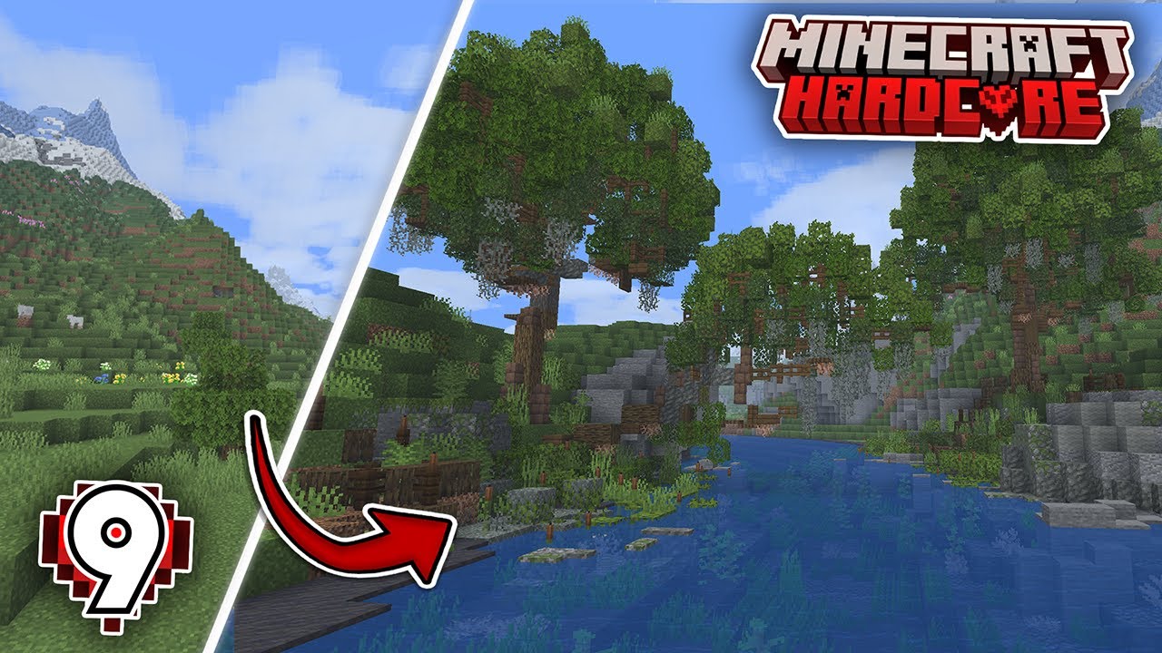 I Spent 200 Days Digging a MASSIVE RIVER In My Hardcore Minecraft Forever World...