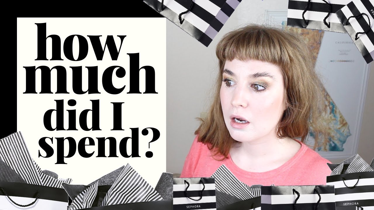 MY INSANE SEPHORA SPENDING IN 2017 (PT 3) | Hannah Louise Poston | MY YEAR OF LESS STUFF
