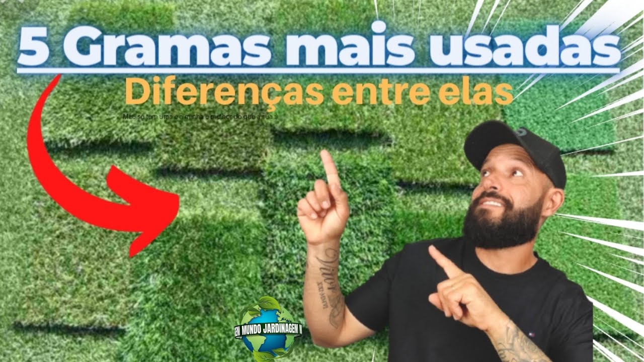 Diferenças entre as Gramas mais usadas.