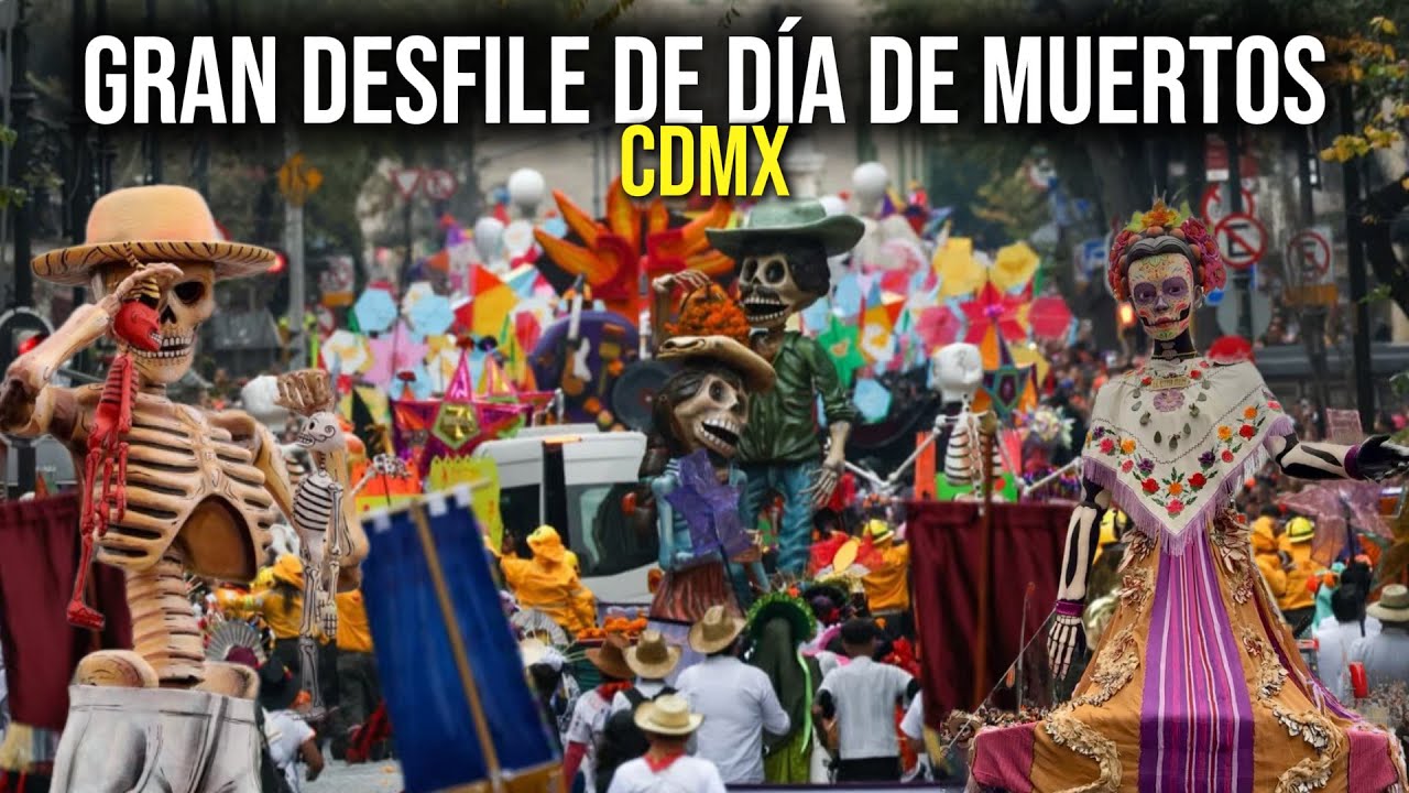 ASÍ FUE EL ESPECTACULAR DESFILE DE DÍA DE MUERTOS en la CIUDAD DE MÉXICO 2025 🇲🇽✅