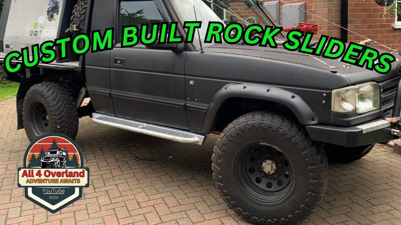 Изготовленные на заказ слайдеры Rock Sliders для Land Rover Pick Up