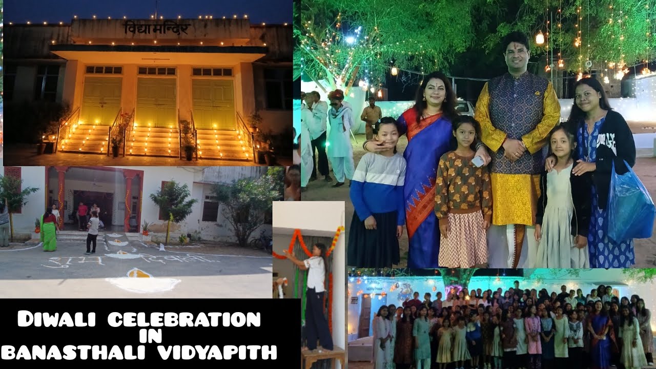 Diwali  celebration in banasthali  vidyapith🪔✨️💌 /Diwali vibes at Banasthali Vidyapith✨️🎇