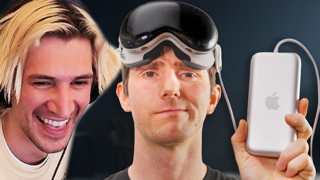 Linus Tried the Apple Vision Pro | xQc Reacts