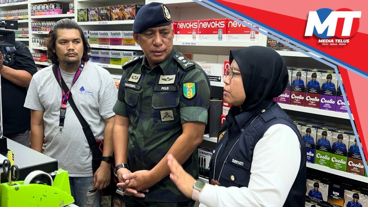 10 Premis Jual E-Rokok Diperiksa Dalam Op E-SIG Briged Tengah PGA