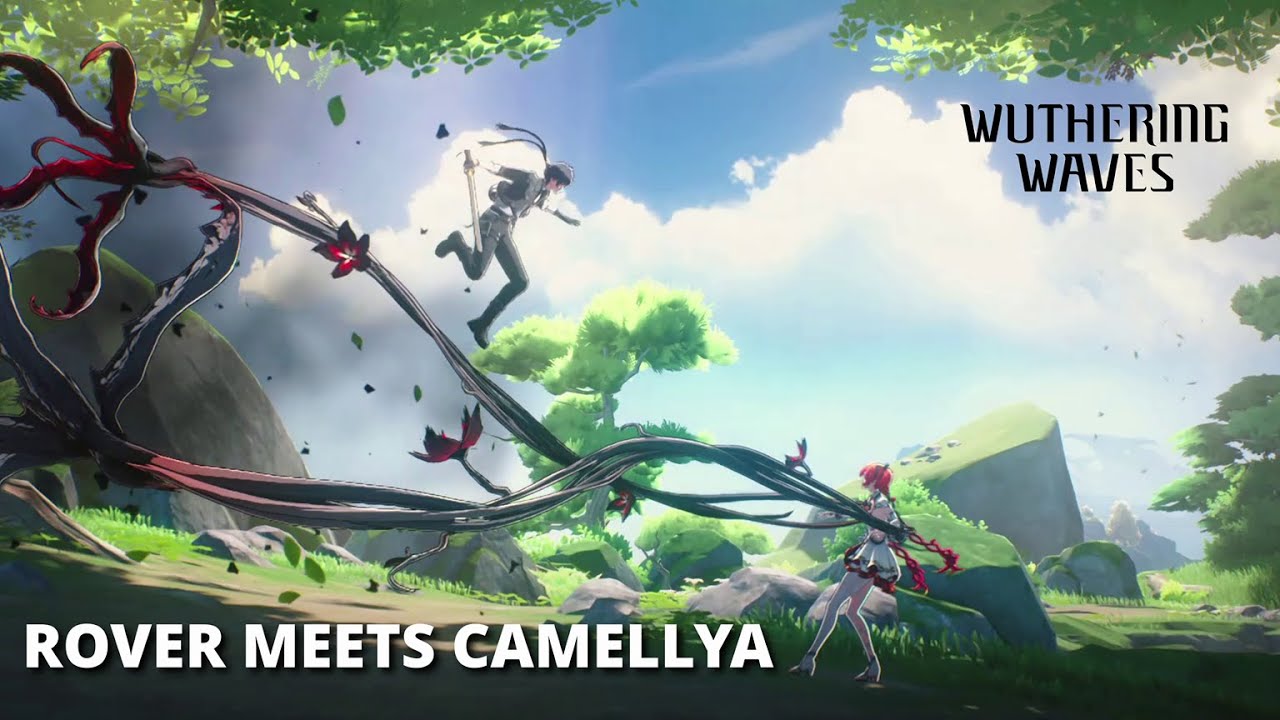 Rover meets Camellya for the first time || WUTHERING WAVES 1.0 MAIN QUEST CUTSCENE & DIALOGUE