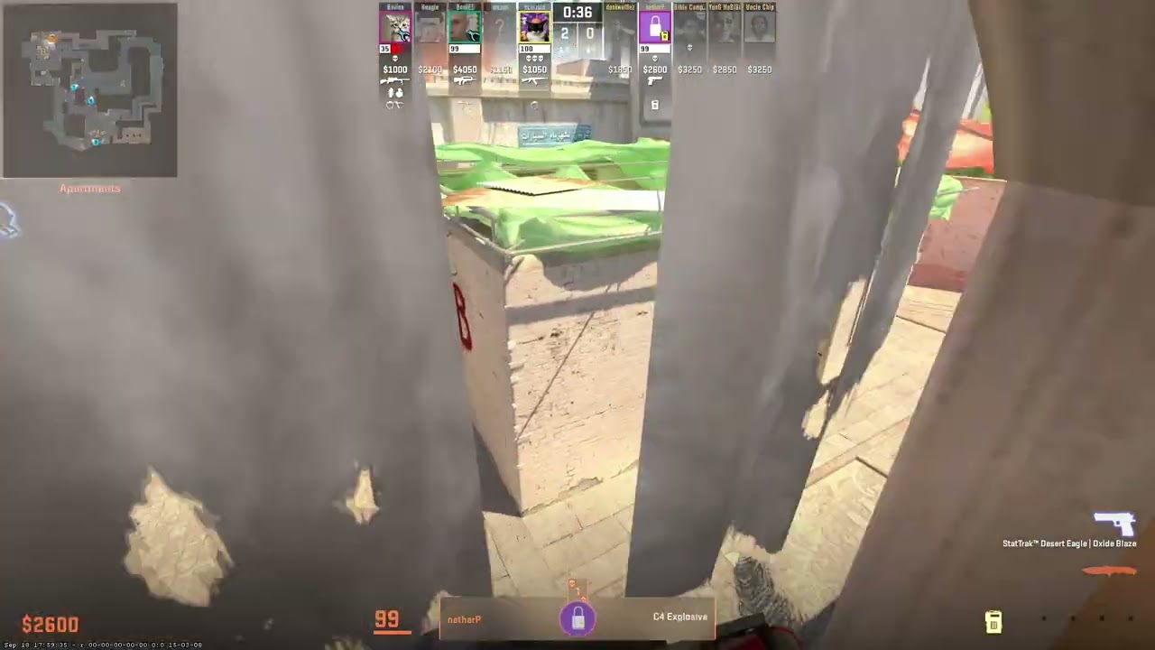 Precise Deagle 1v3 4k
