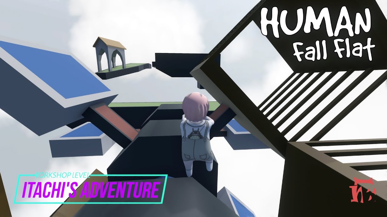 Human Fall Flat - Itachi's Adventure Level Walkthrough | Custom Map | Steam Workshop | Full Gameplay