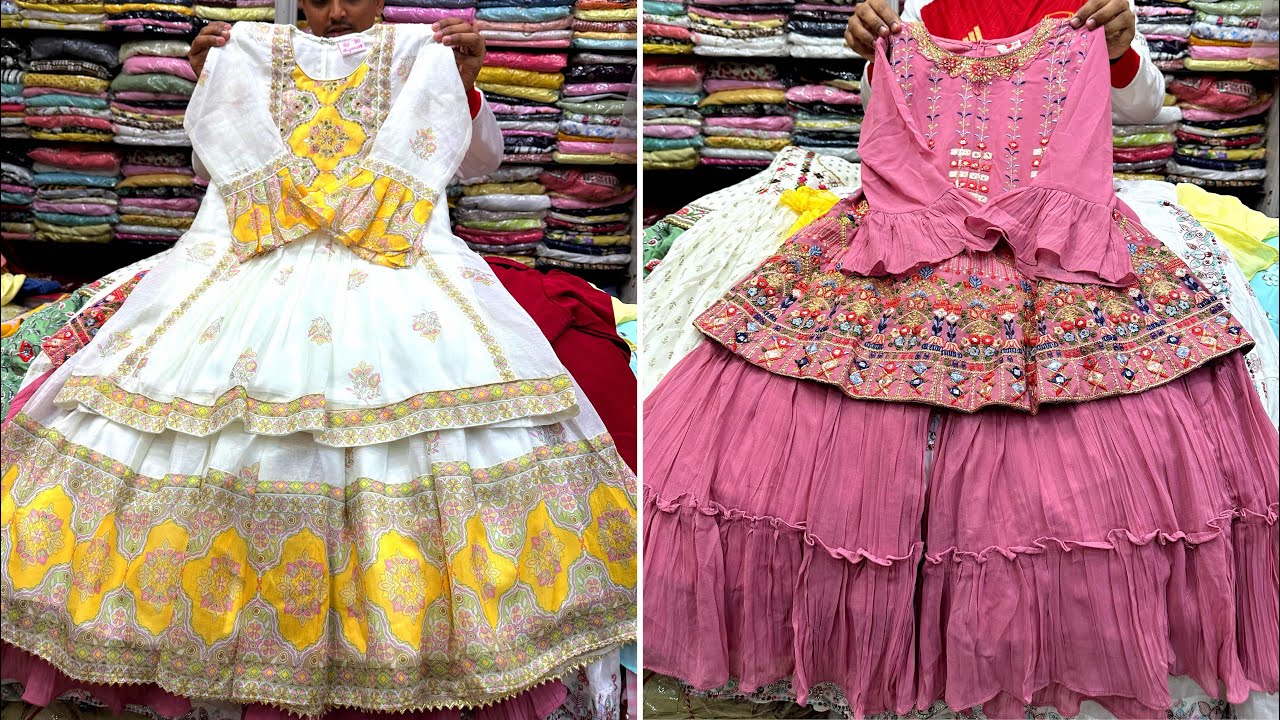 ৫ থেকে ১৩/১৪ মেয়েদের বুটিক থ্রিপিস,গারারা | Eid collection baby girls designer dress 2024