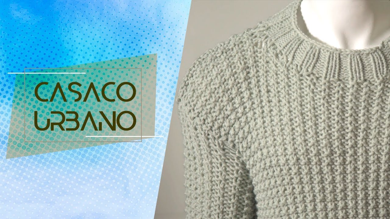 CASACO MASCULINO DE TRICÔ