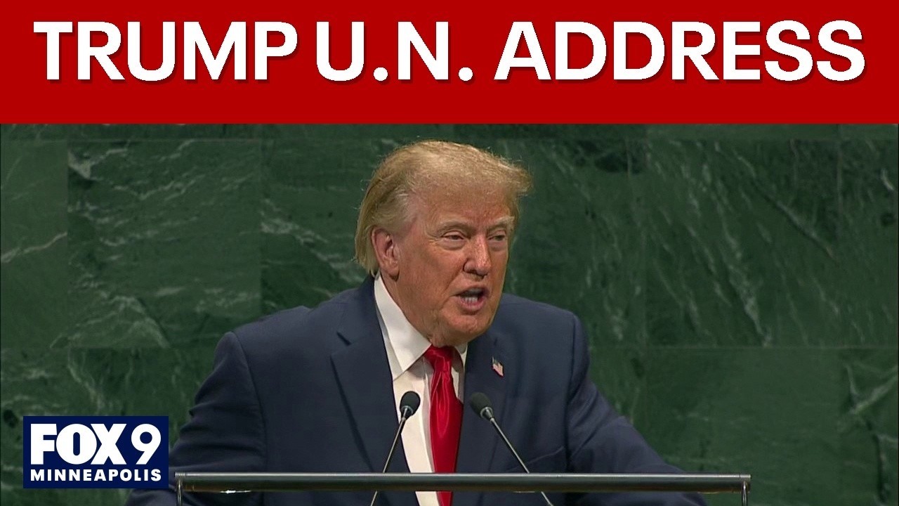 Trump address UN General Assembly about Iran war, tariffs [FULL]