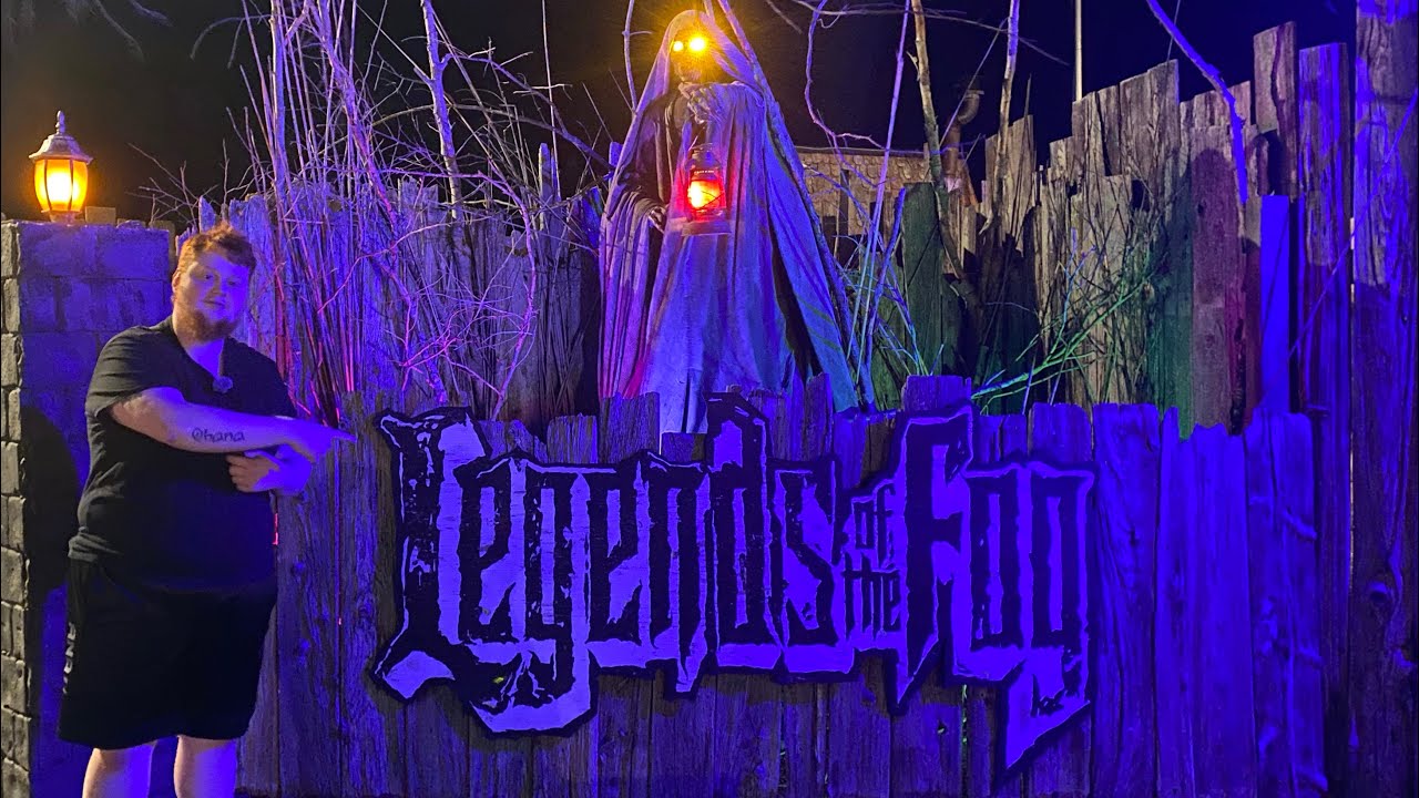 Legends of The Fog in Aberdeen MD Full Experience | amazing haunted house in Maryland!