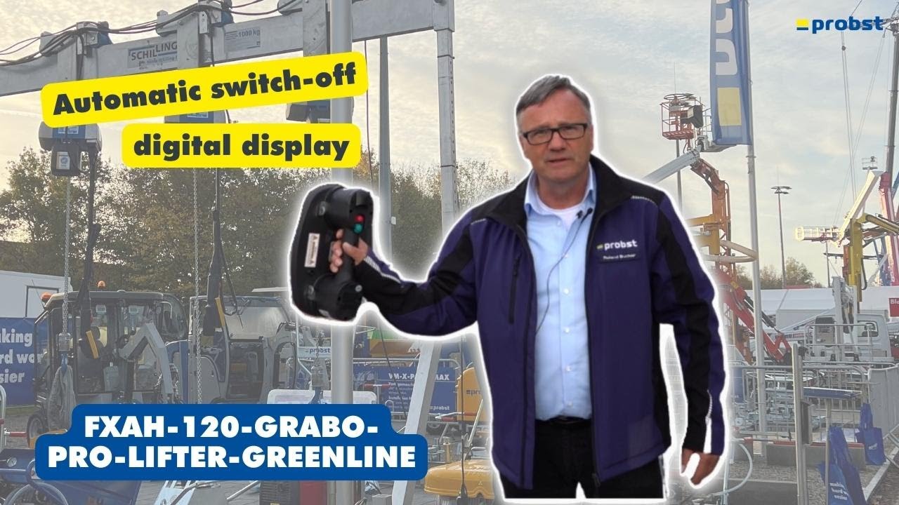 FXAH 120 GRABO PRO LIFTER GREENLINE - demonstrationvideo