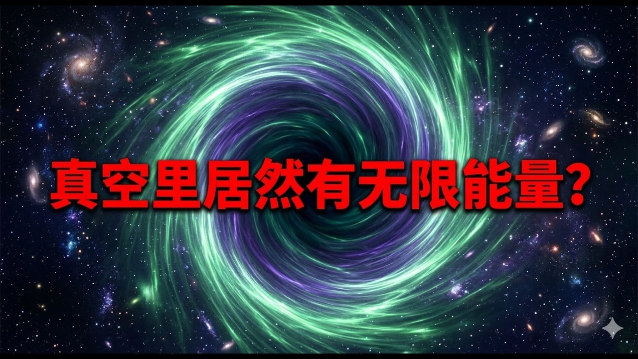 物理学最大灾难：真空里藏着无限能量，理论与观测偏差 10 的 120 次方倍！