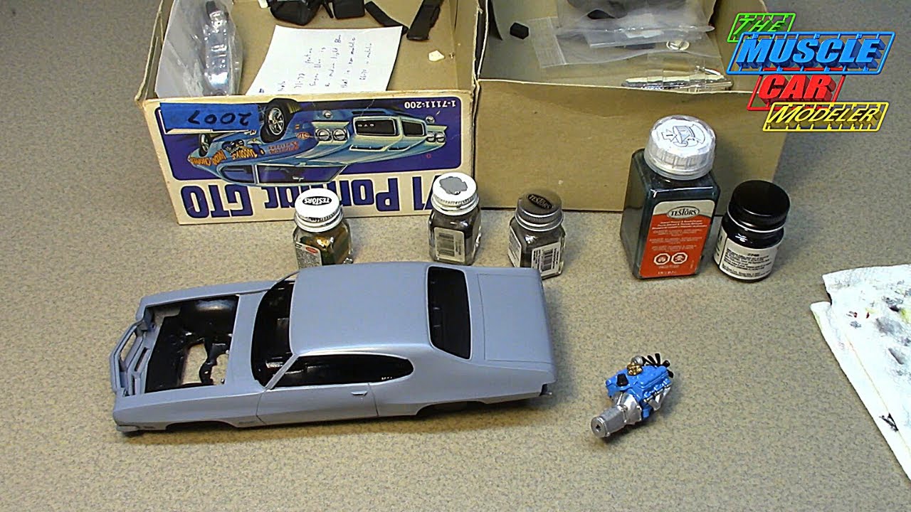 MPC 1971 Pontiac GTO rebuild project update 1