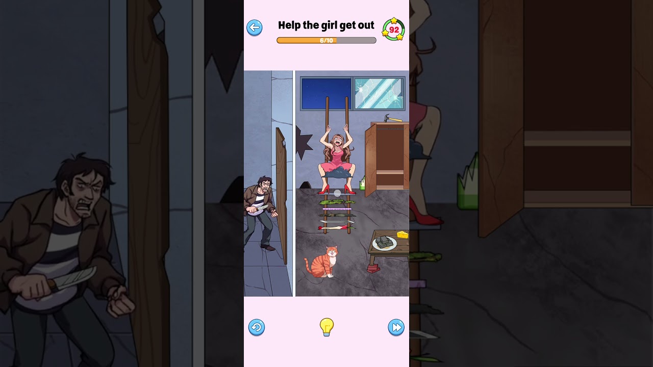 Help the girl get out level 47 #brainyprankster