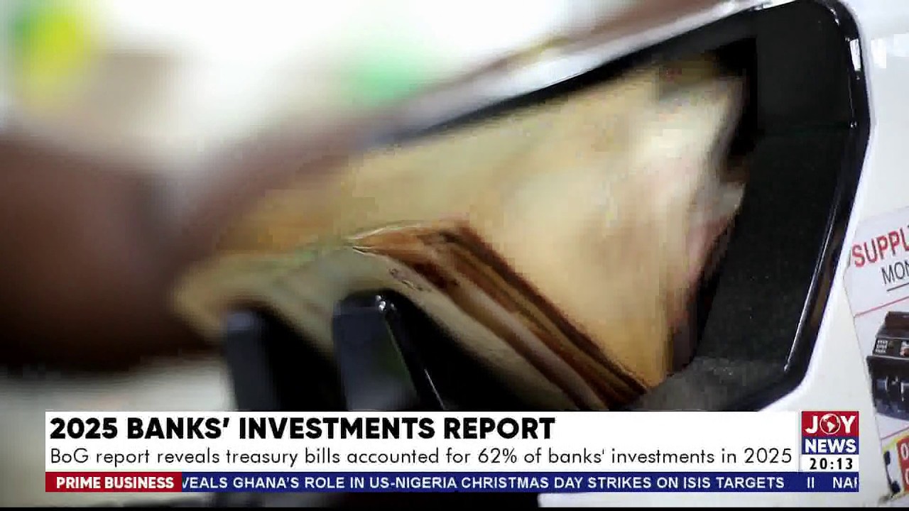 BoG Report: Are Ghanaian Banks Putting Too Much Faith in Treasury Bills? | Prime Business (11-3-26)