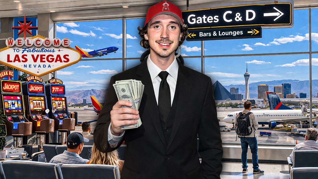 Gambling At The Airport For 24 Hours