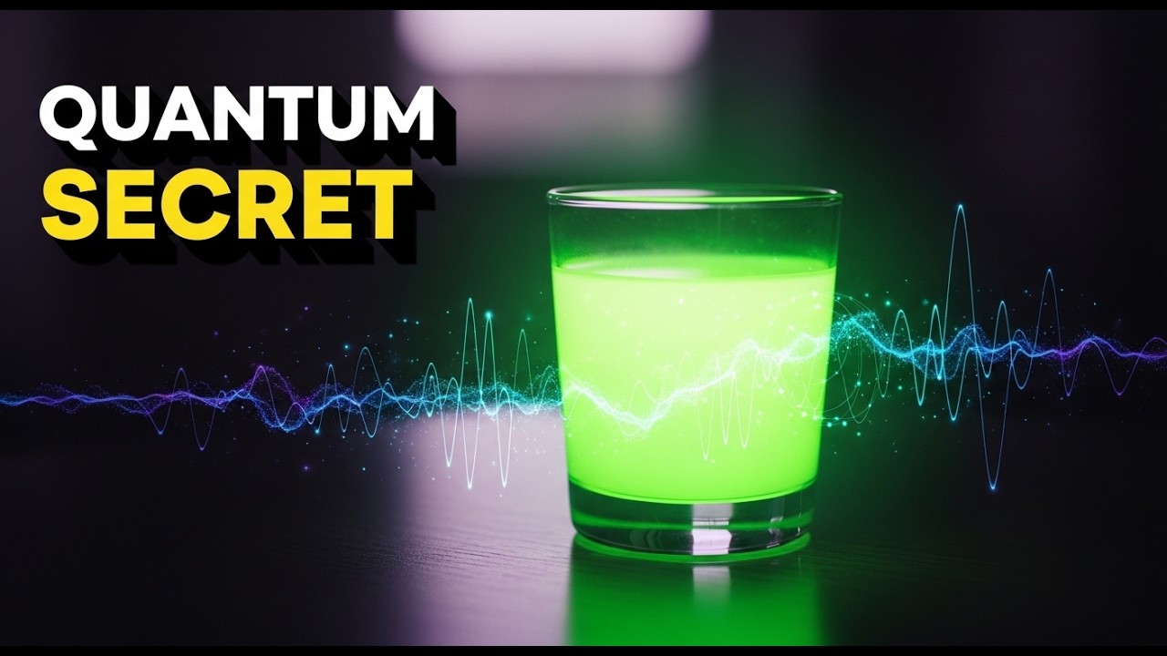 Why Does Your Drink Glow Like Radioactive Material