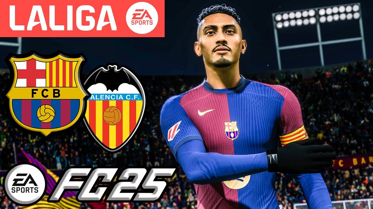 FC 25 - FC Barcelona vs Valencia | LaLiga | PS5™ [4K60]