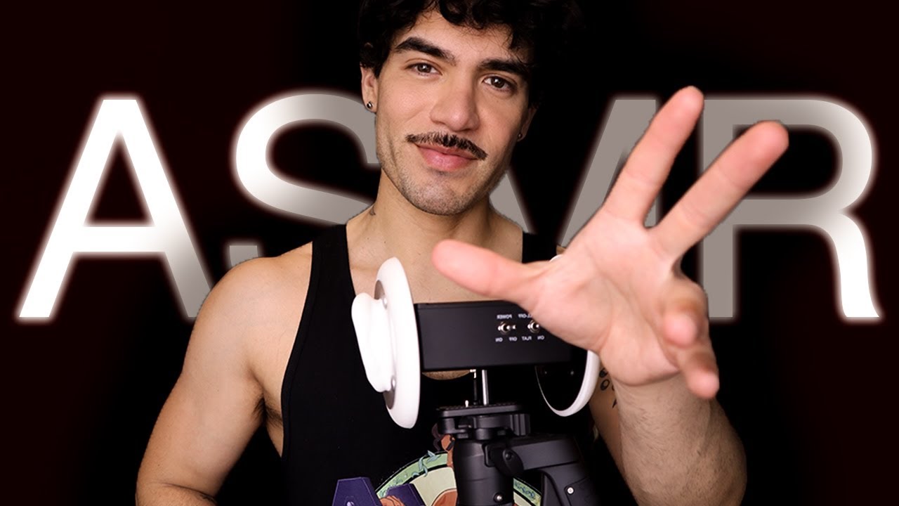 ASMR painting your face but I only have spit