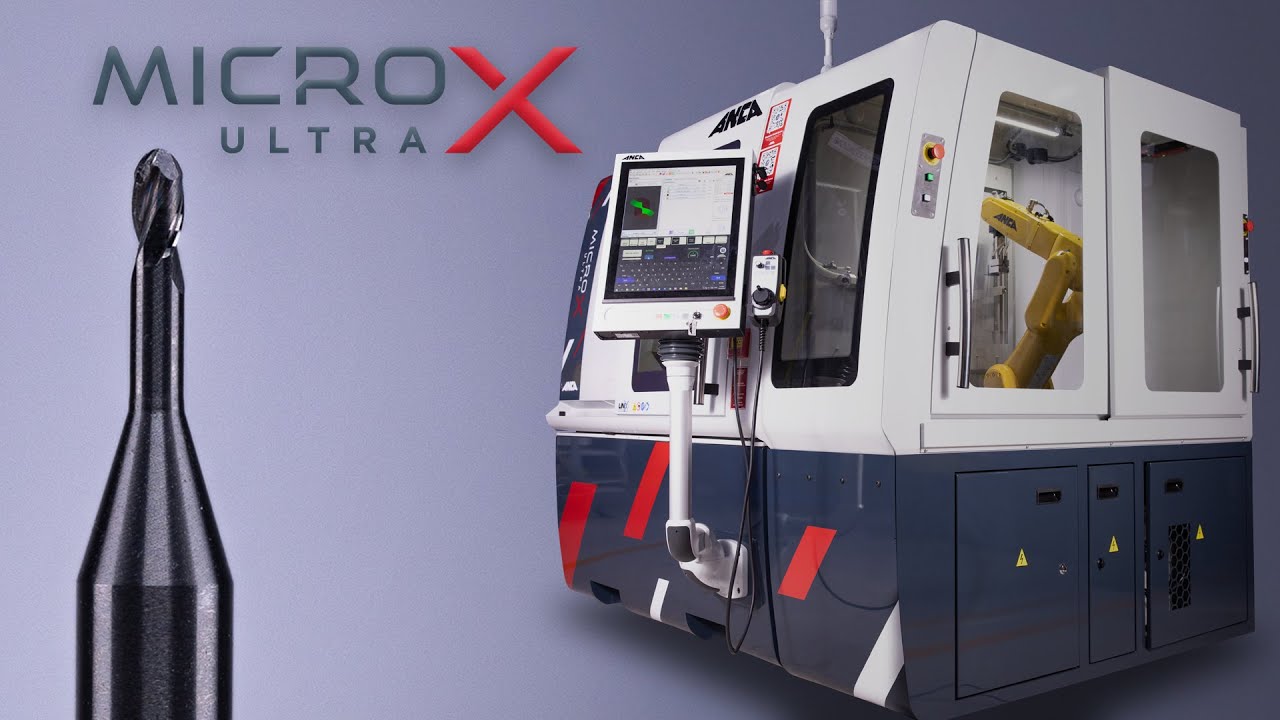 ANCA MicroX Ultra takes micro grinding to nano-level precision