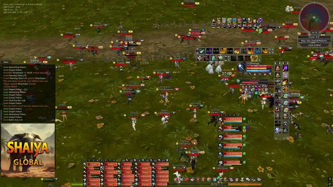 Shaiya Global Swordsmith Land PvP | Archer/Ranger