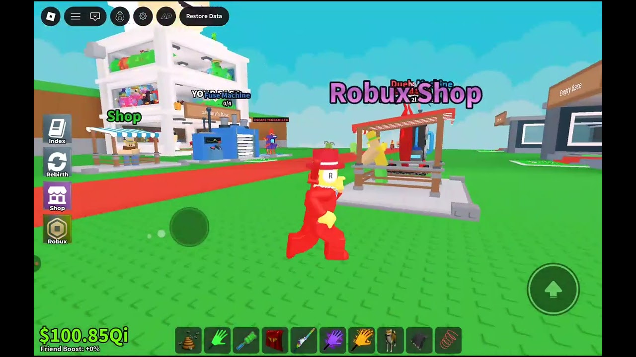 Duckey boi playing steal a brainrot (not modded this time)