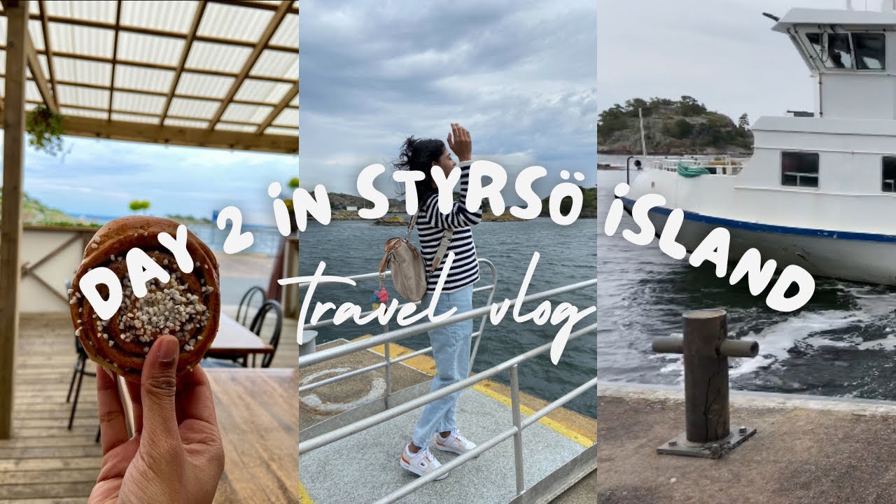 Exploring Gothenburg, Sweden 🇸🇪: A Day at the Island 🏝️ Styrsö - Day 2 Adventure  🥾