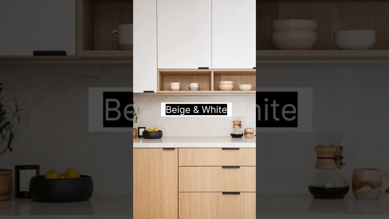 5 Trendy Kitchen Colour Combination