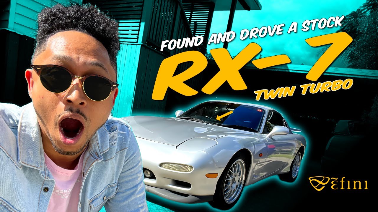 Found and Drove a STOCK 1995 Efini RX7 Twin Turbo RHD! - Meet your heroes EP 1