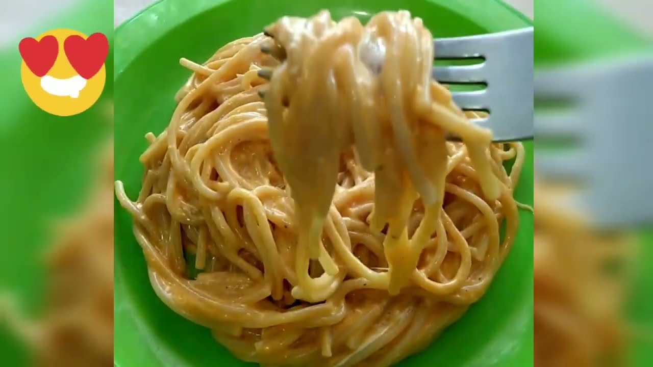 Espagueti CON queso amarillo y Cremocito 😍🤤!!!!