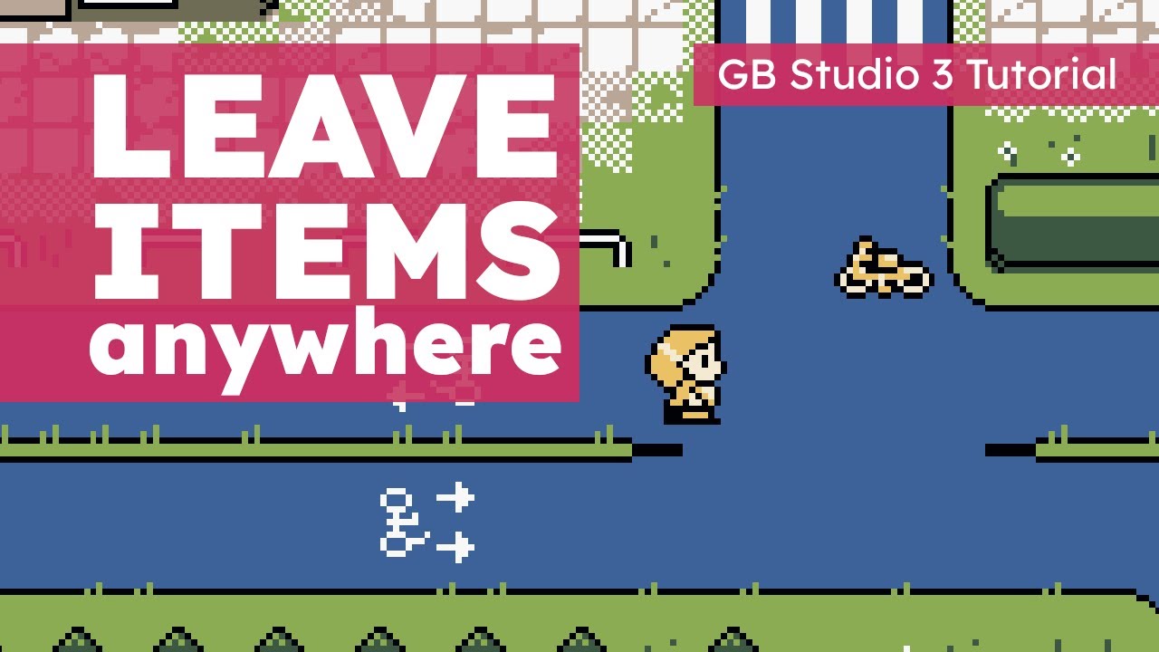 How to leave your bike, then come back! GB Studio 3 tutorial