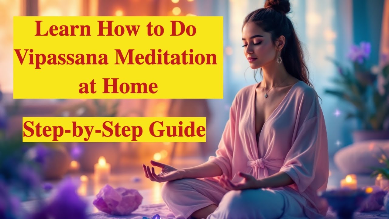 Learn How to Do Vipassana Meditation at Home | Vipassana Step-by-Step Guide