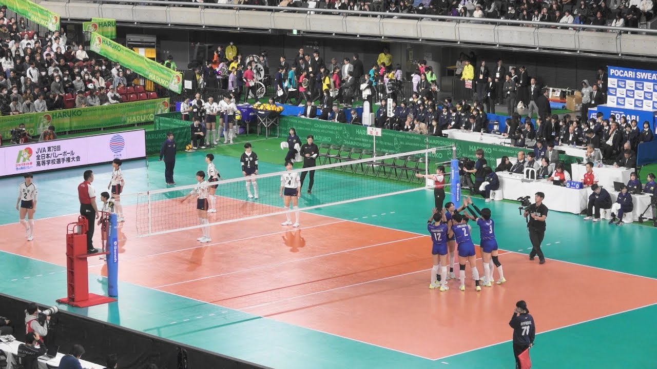 第2セット｜金蘭会 - 就実《 決勝 》春高バレー 2026.1.11 女子バレーボール