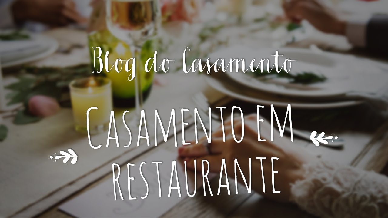 Recepção de casamento em restaurante
