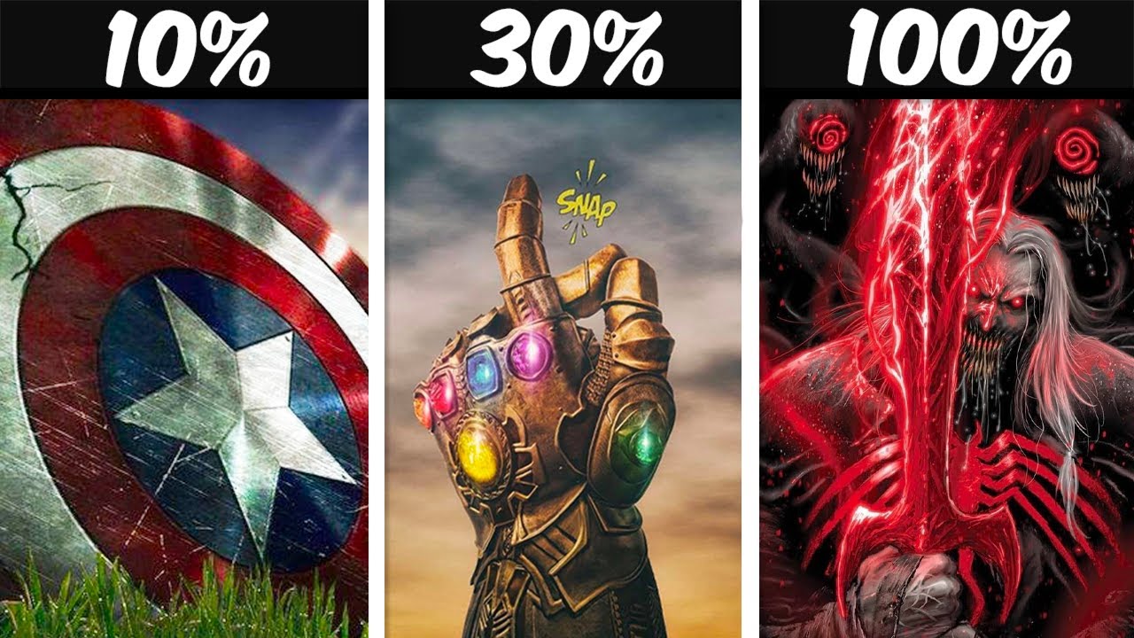 TOP 10 des armes MARVEL les plus PUISSANTES (comics compris)