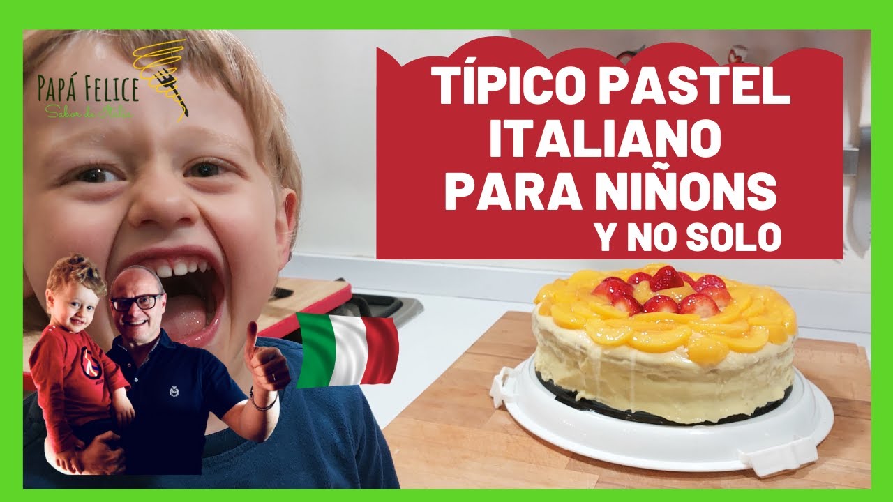 🇮🇹 Como preparar el típico Bizcocho (PAN DI SPAGNA) italiano 🇮🇹