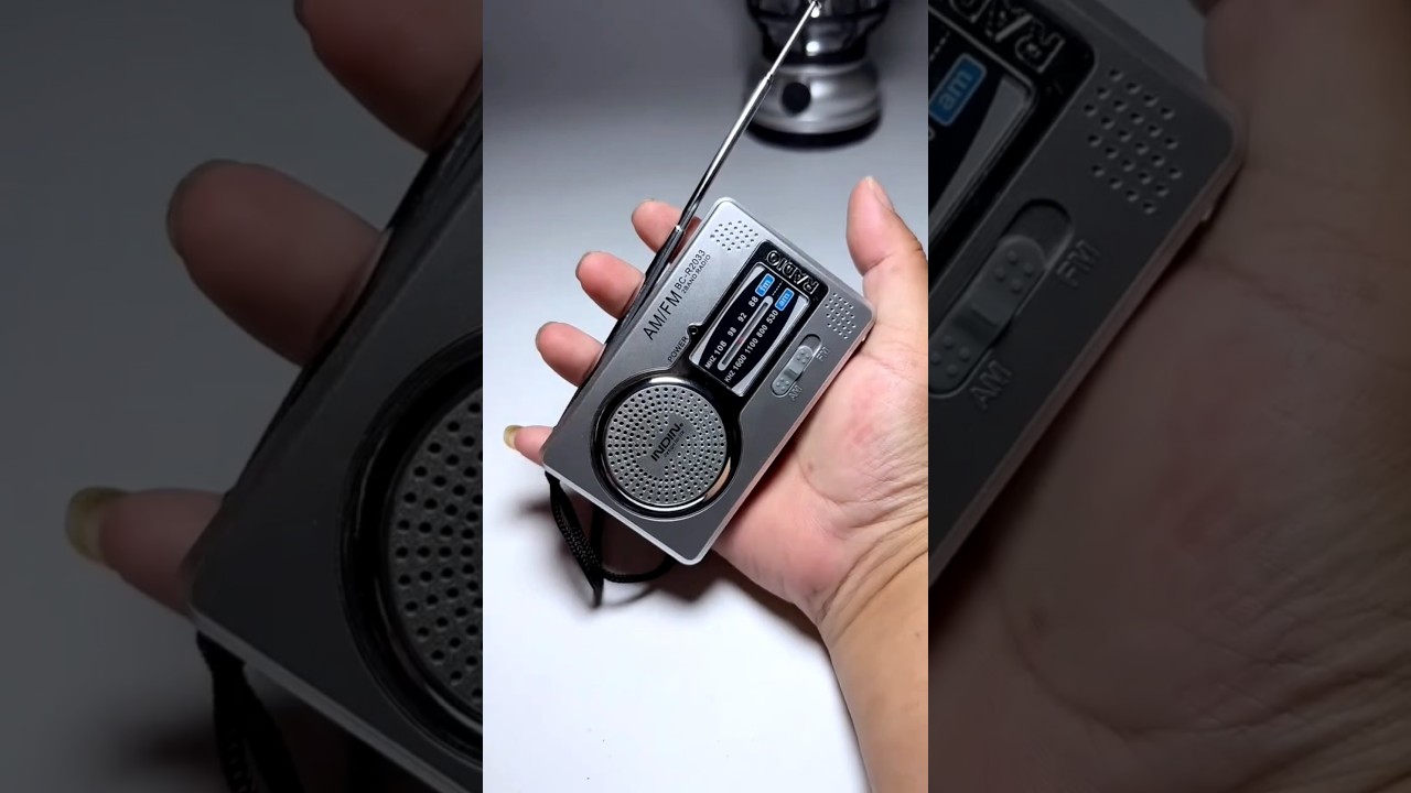 Pocket Mini Radio &ndash; Crystal Clear Sound Anywhere 🎵📻