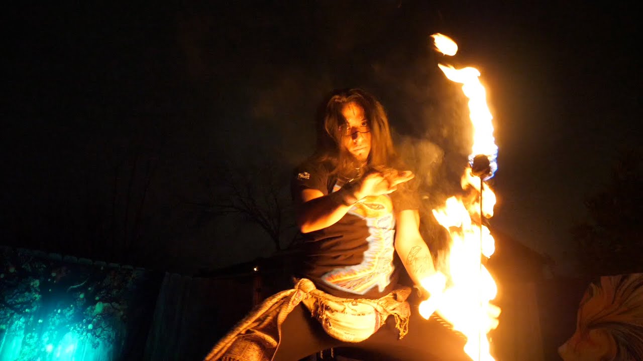 Fire Levi Wand Flow with Archangel Uriel