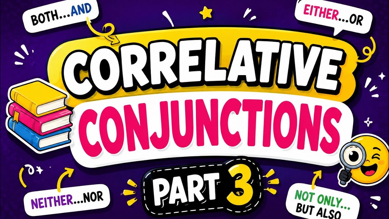 📚 Correlative Conjunctions Rules + Tricks + Examples | Part 3